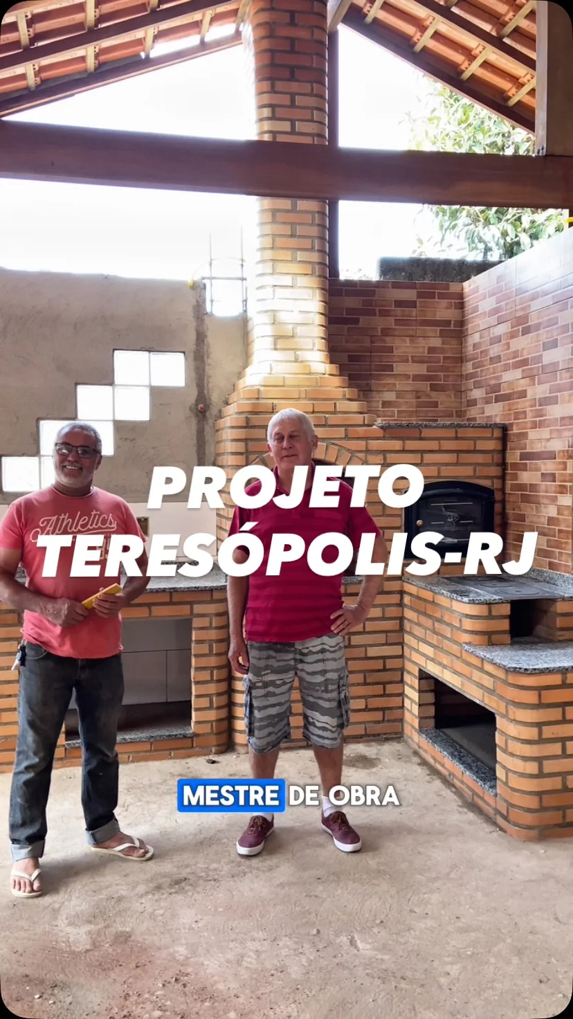 Churrasqueira de tijolos personalizada RJ